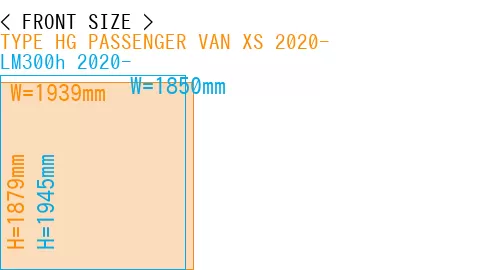 #TYPE HG PASSENGER VAN XS 2020- + LM300h 2020-